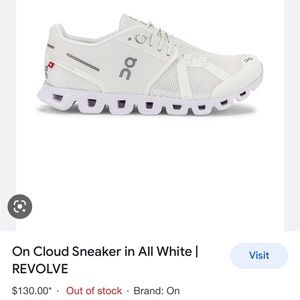 On Cloud Sneaker White